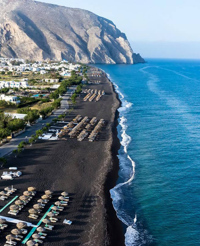 Swim in the Black Beach